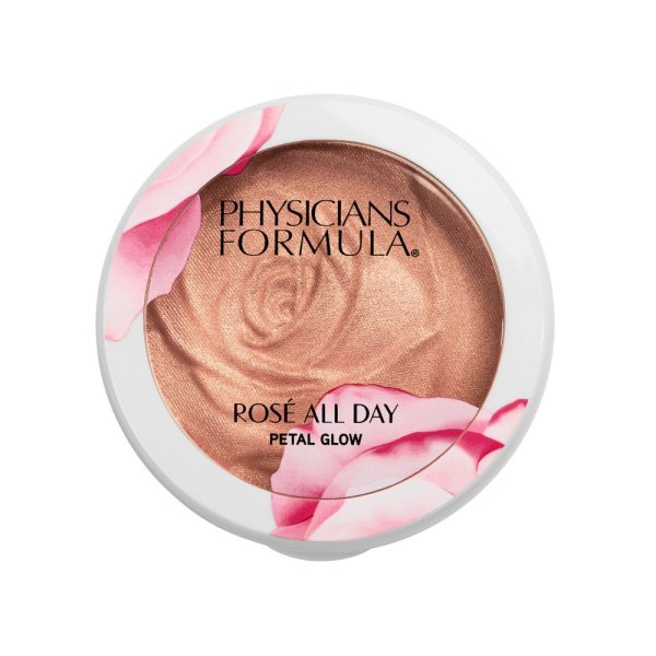 Rosé All Day Petal Glow Front View in shade Petal Pink on white background