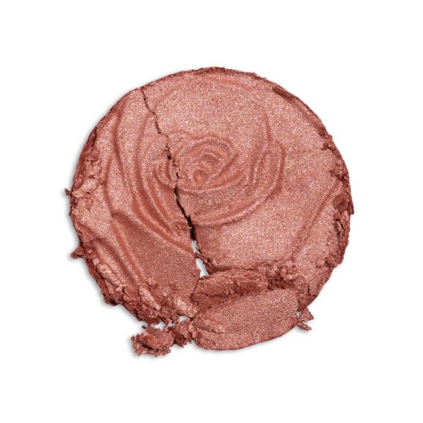 Rosé All Day Petal Glow Swatch in shade Shimmering Rose on white background
