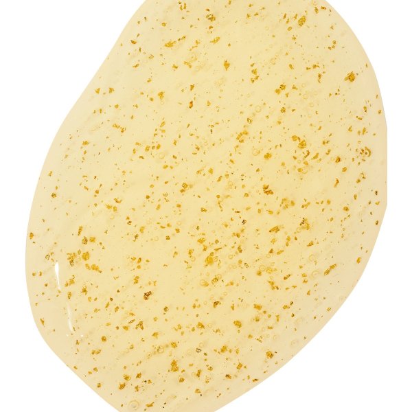 24-Karat Gold Collagen Lip Serum Swatch on white background