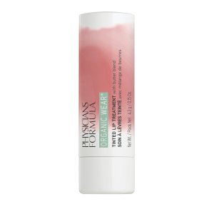 Organic Wear Tinted Lip Treatment Front View in shade Berry Me on white background
