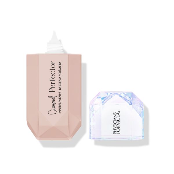 1741104 MW Diamond Perfector BB Cream | open product view in shade Light-to-Medium on white background