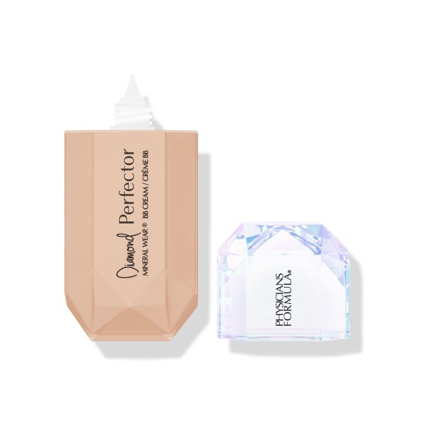 1741105 MW Diamond Perfector BB Cream | open product view in shade Medium-to-Tan on white background