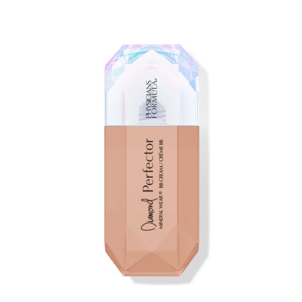 1741106 MW Diamond Perfector BB Cream | front product view in shade Tan-to-Deep on white background