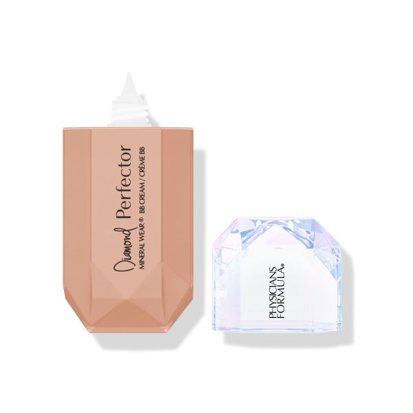 1741106 MW Diamond Perfector BB Cream | open product view in shade Tan-to-Deep on white background