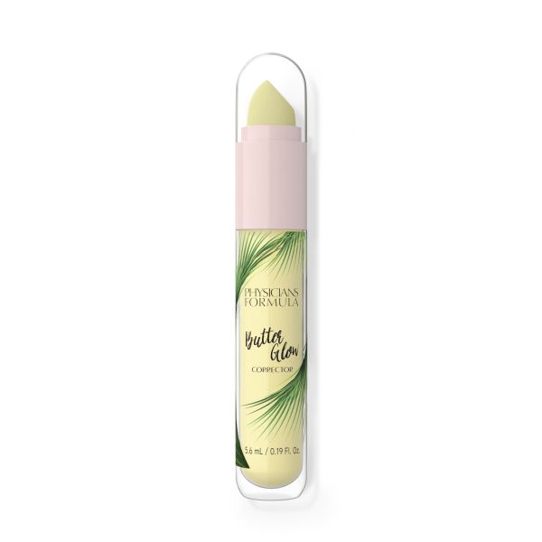 1741094 Butter Glow Corrector| front product view in shade Yellow on white background