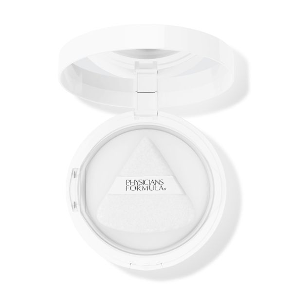 1741109 MW Diamond Blur | open product view with makeup puff applicator on white background