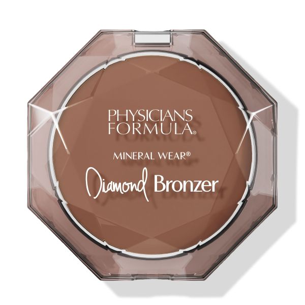 1741111 MW Diamond Bronzer | front product view in shade Deep Bronze Gem on white background